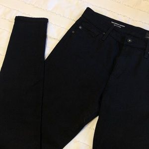 AG The Farrah Black Skinny Jeans